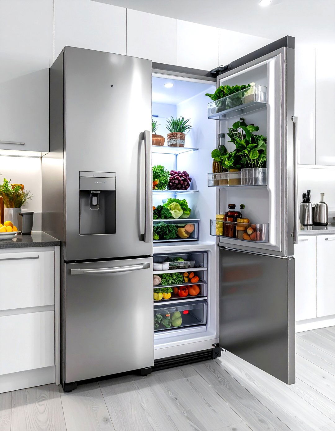 French Door Refrigerator - 30 kitchen checklist ideas