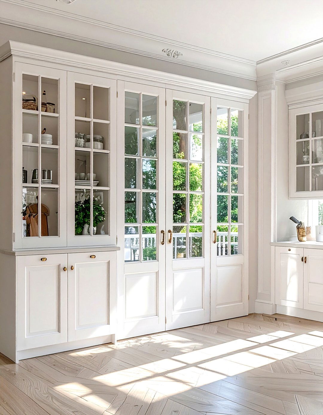 French Glass Kitchen Doors - 30 kitchen glass door ideas