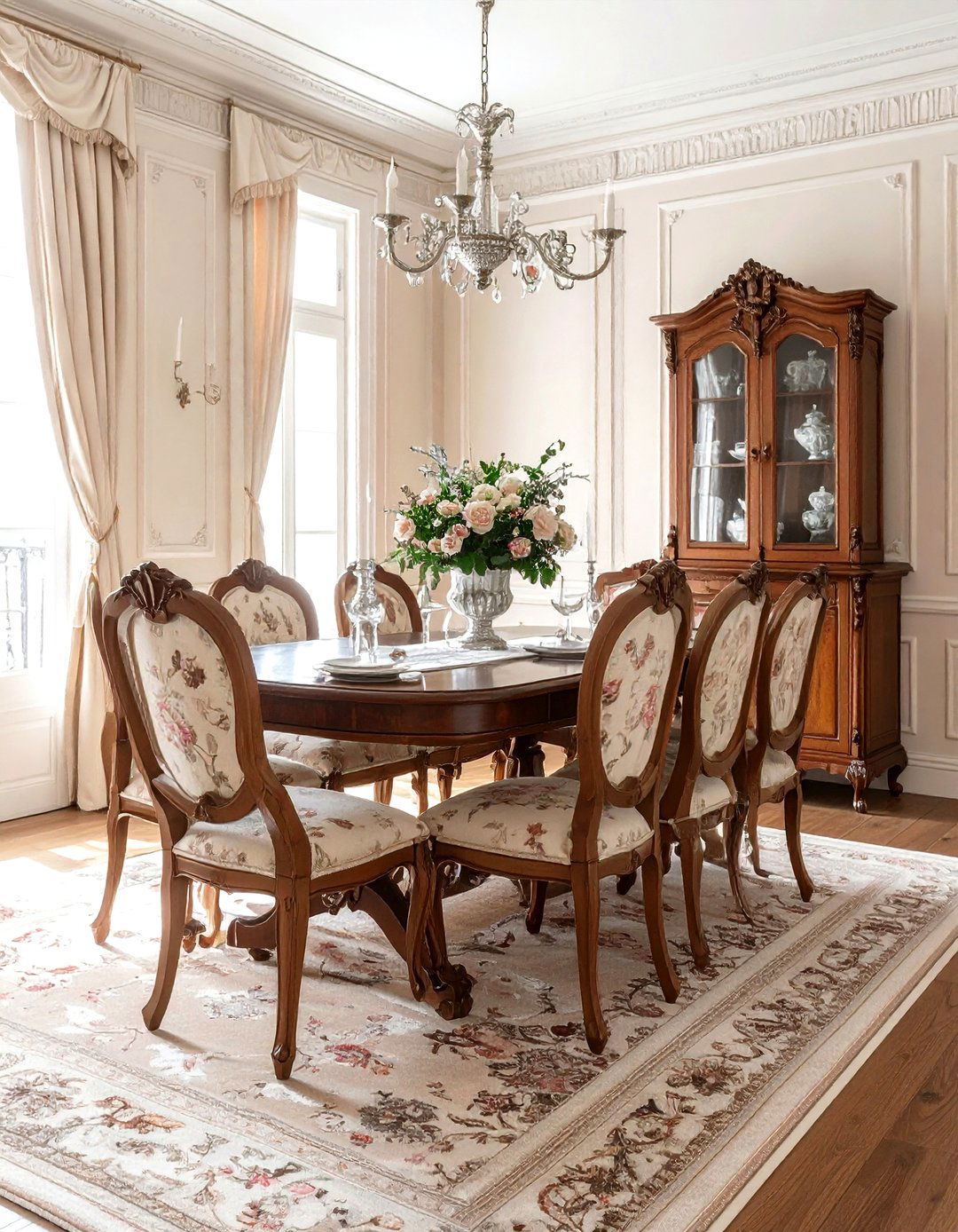 French Provincial Dining Room - 30 French dining room ideas