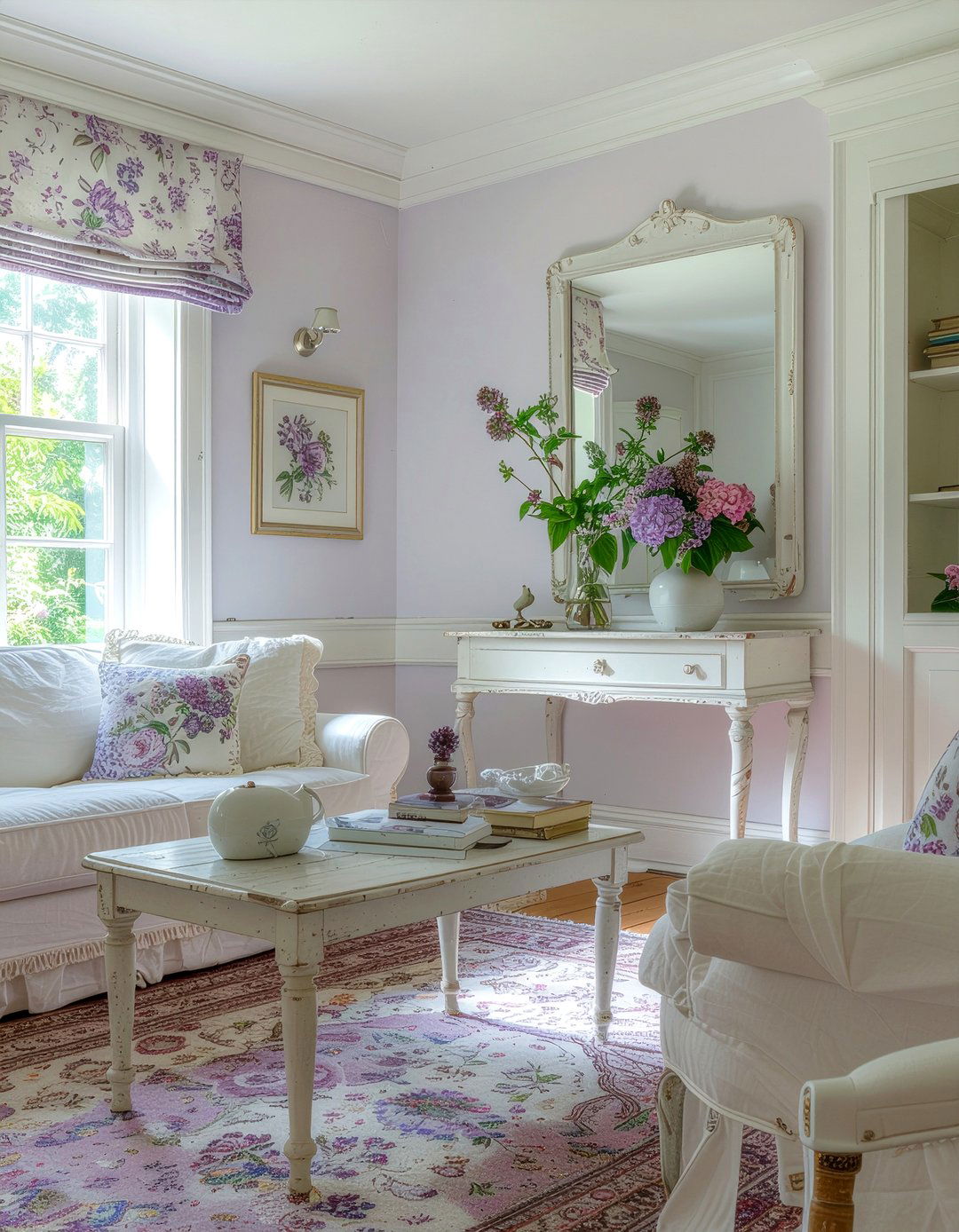 French Provincial Living Room - 30 antique living room ideas