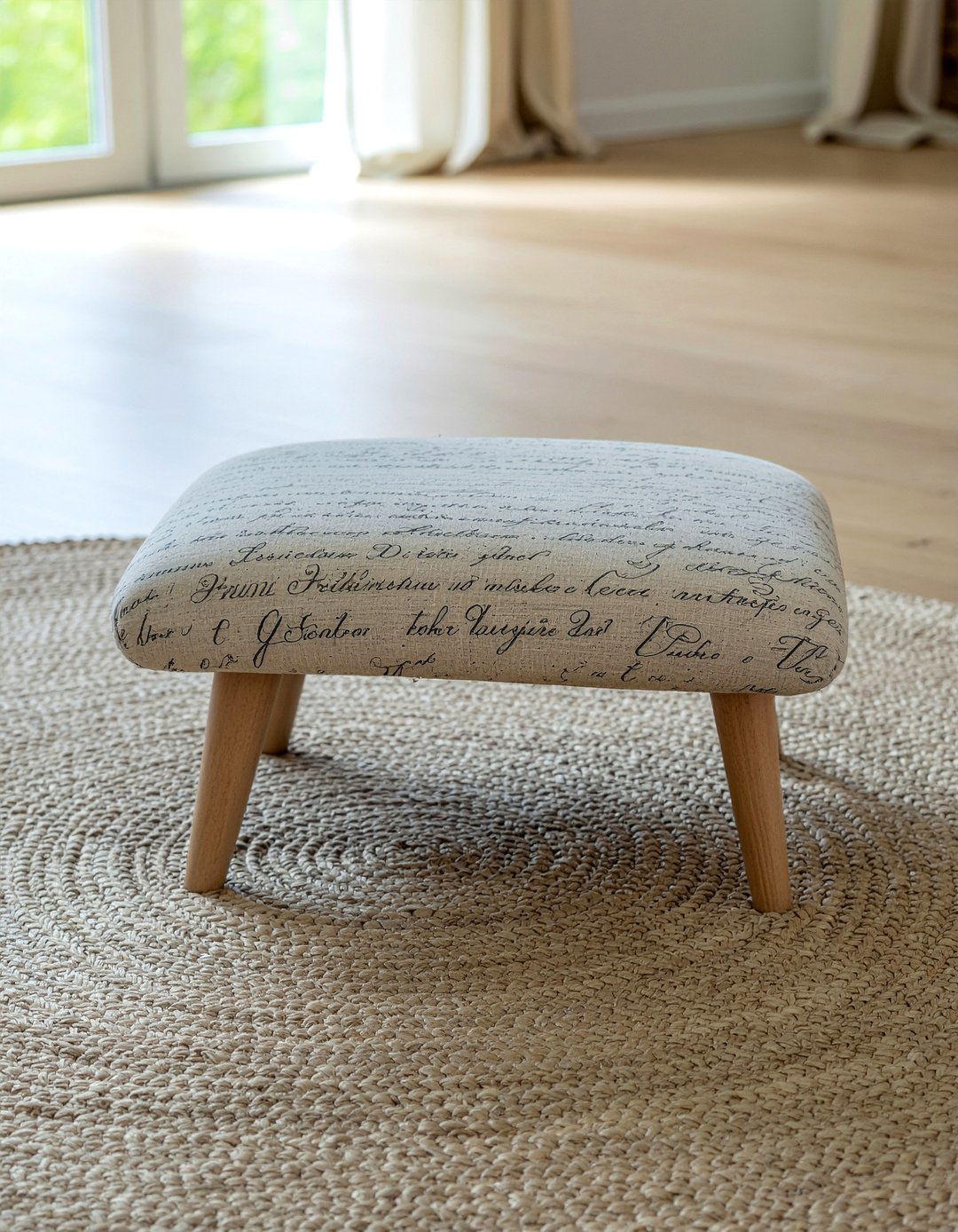 French Script Upholstery - 30 living room French furniture ideas