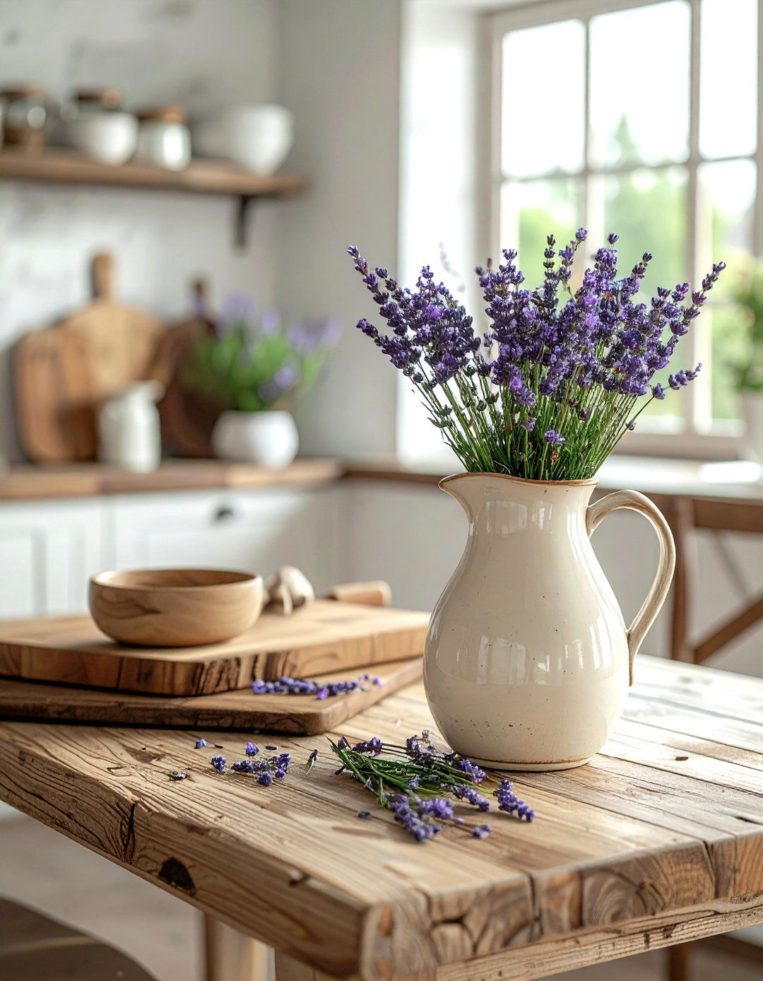 French ceramic pitcher - 30 vintage vase ideas