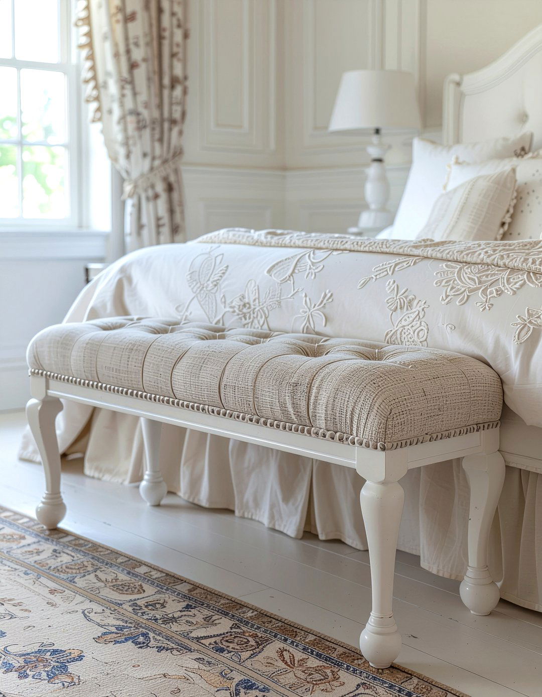 French country bench - 30 bedroom end of bed benches