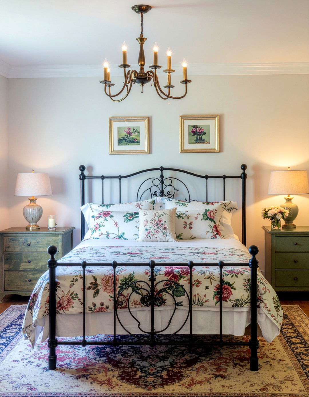 French country chandelier - 30 bedroom chandeliers