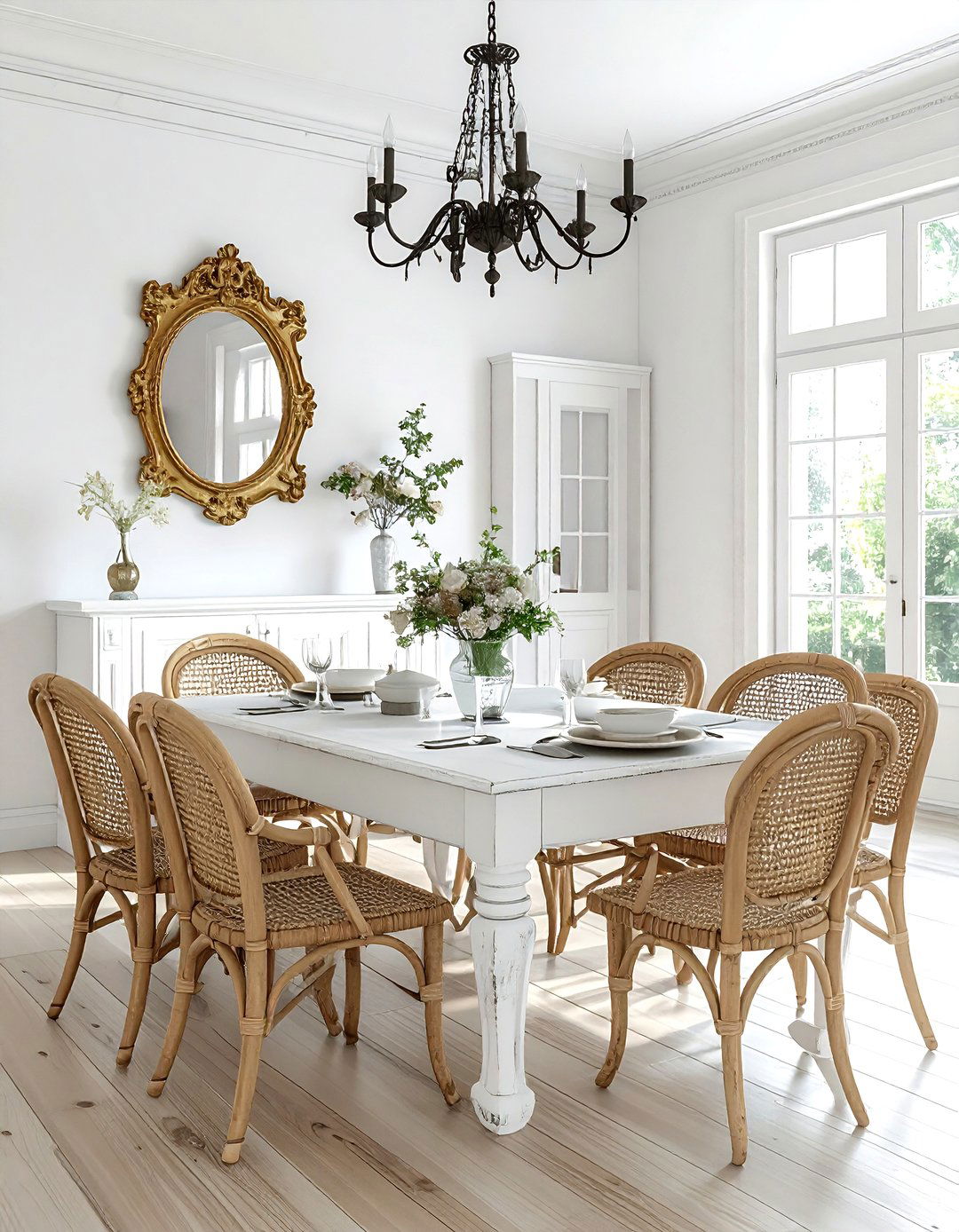 French country dining room - 30 dining room before and after ideas
