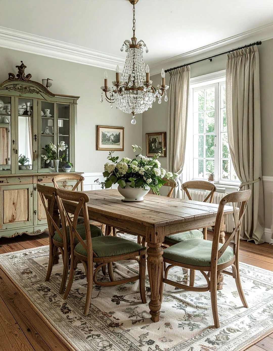 French country dining room - 30 global decor ideas