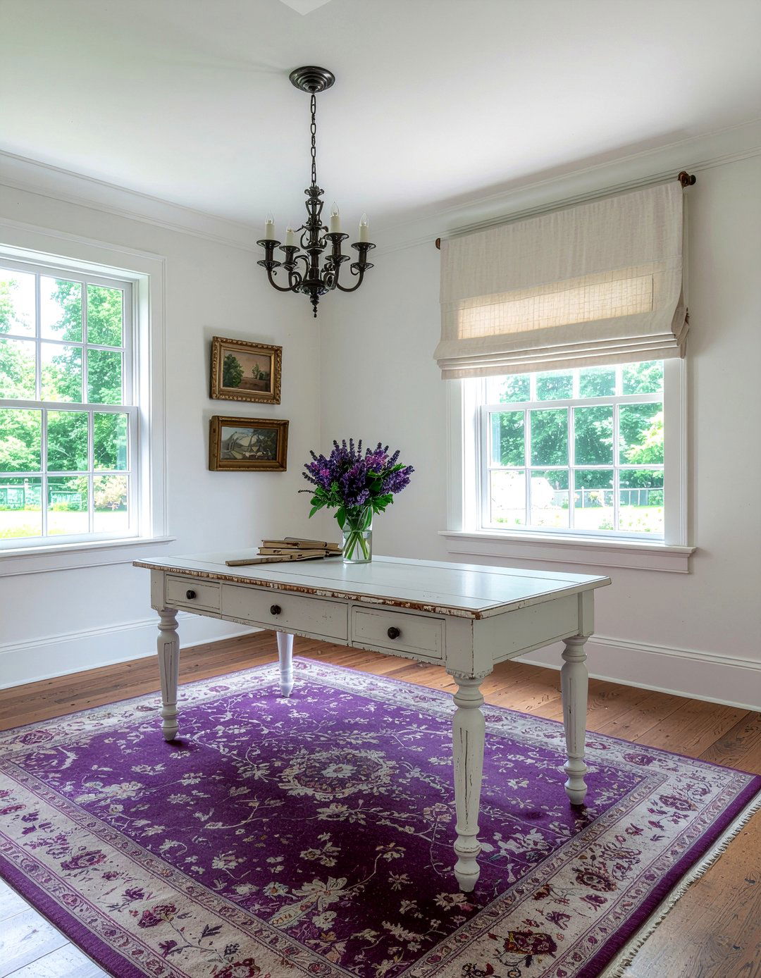 French country dining room office - 30 dining room office combo ideas