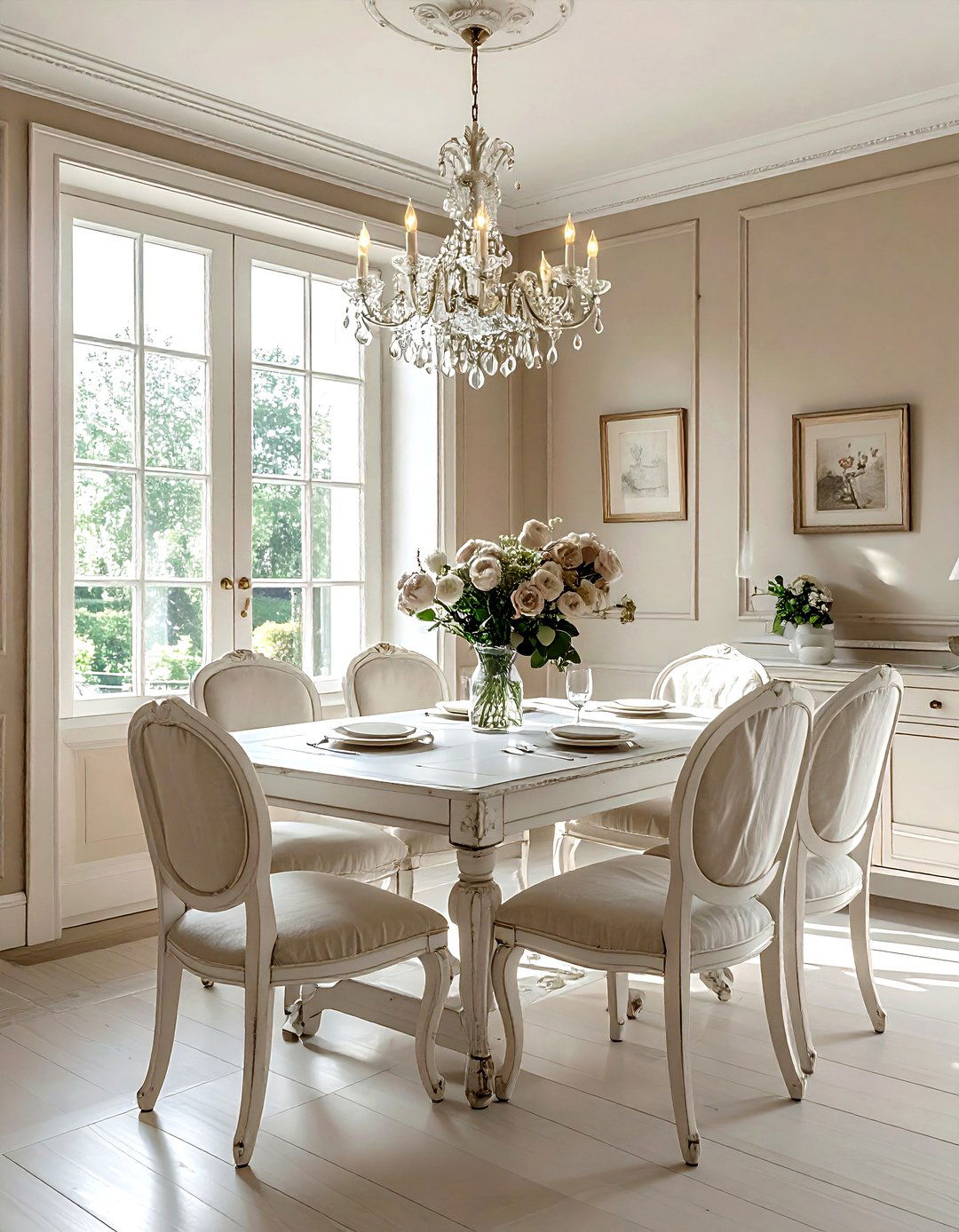 French country greige dining room - 30 greige dining room ideas
