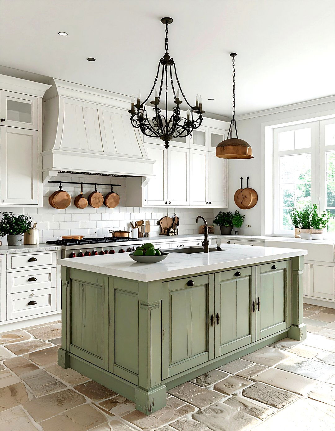 French country kitchen - 30 kitchen style mixing ideas