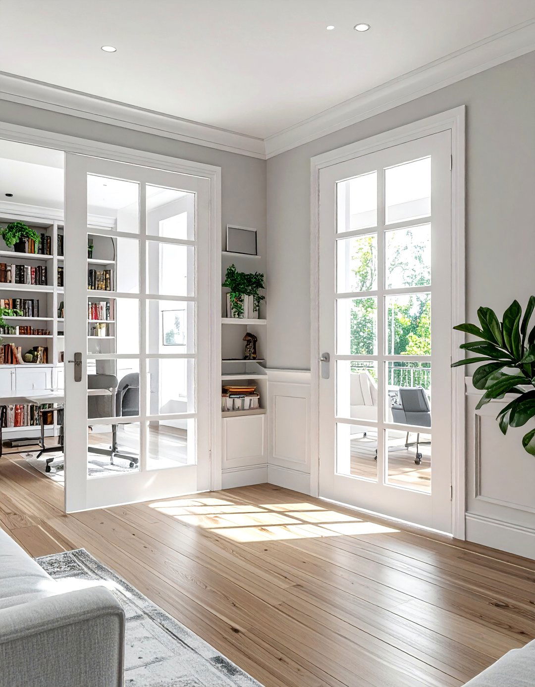 French door interior - 30 Lonny decor ideas