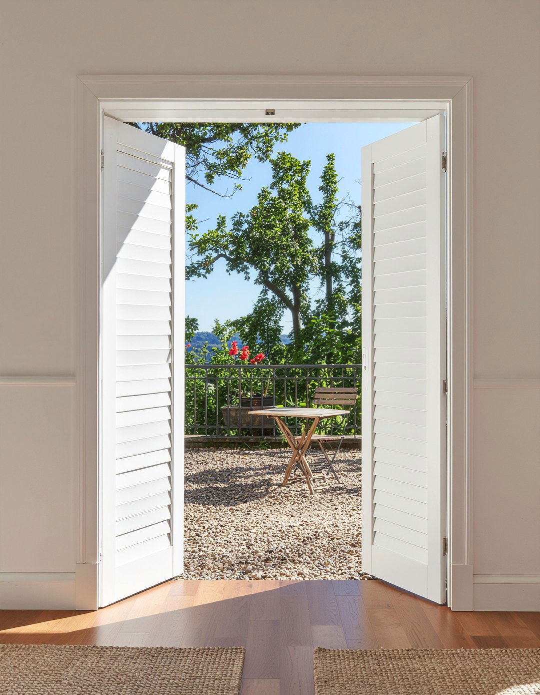 French door shutters - 30 bedroom plantation shutters