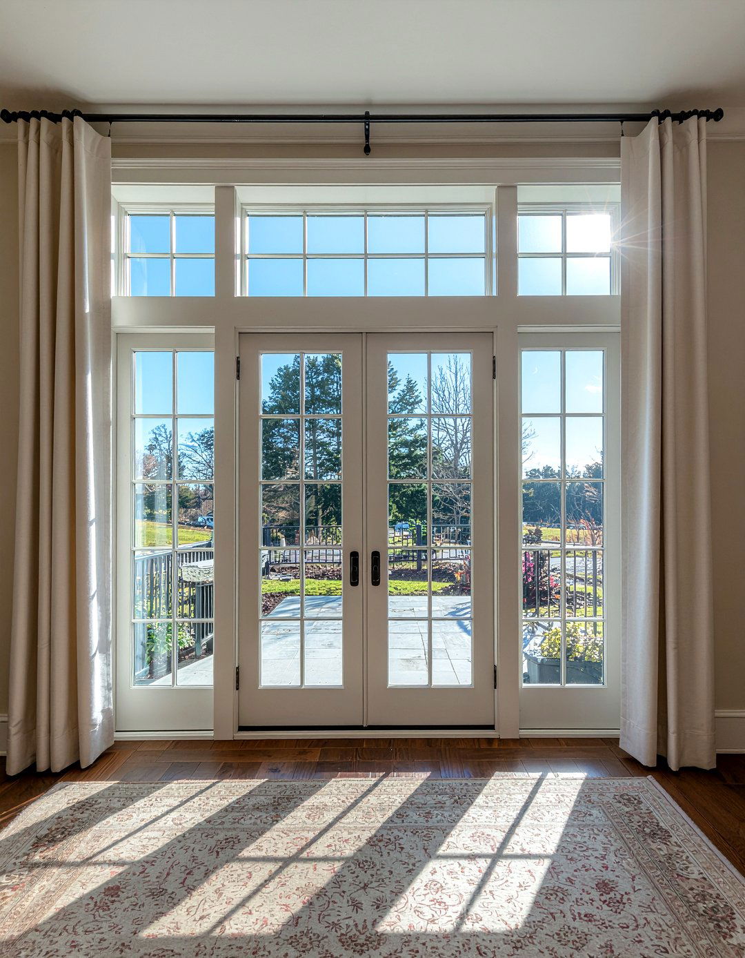 French doors with transom - 30 living room french doors
