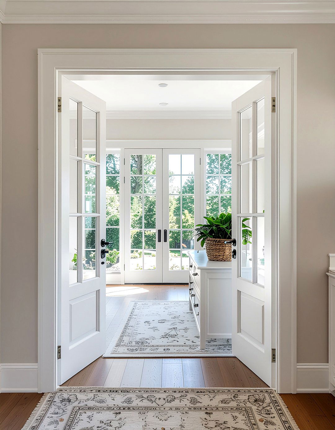French interior doors - 30 Fixer Upper decor ideas