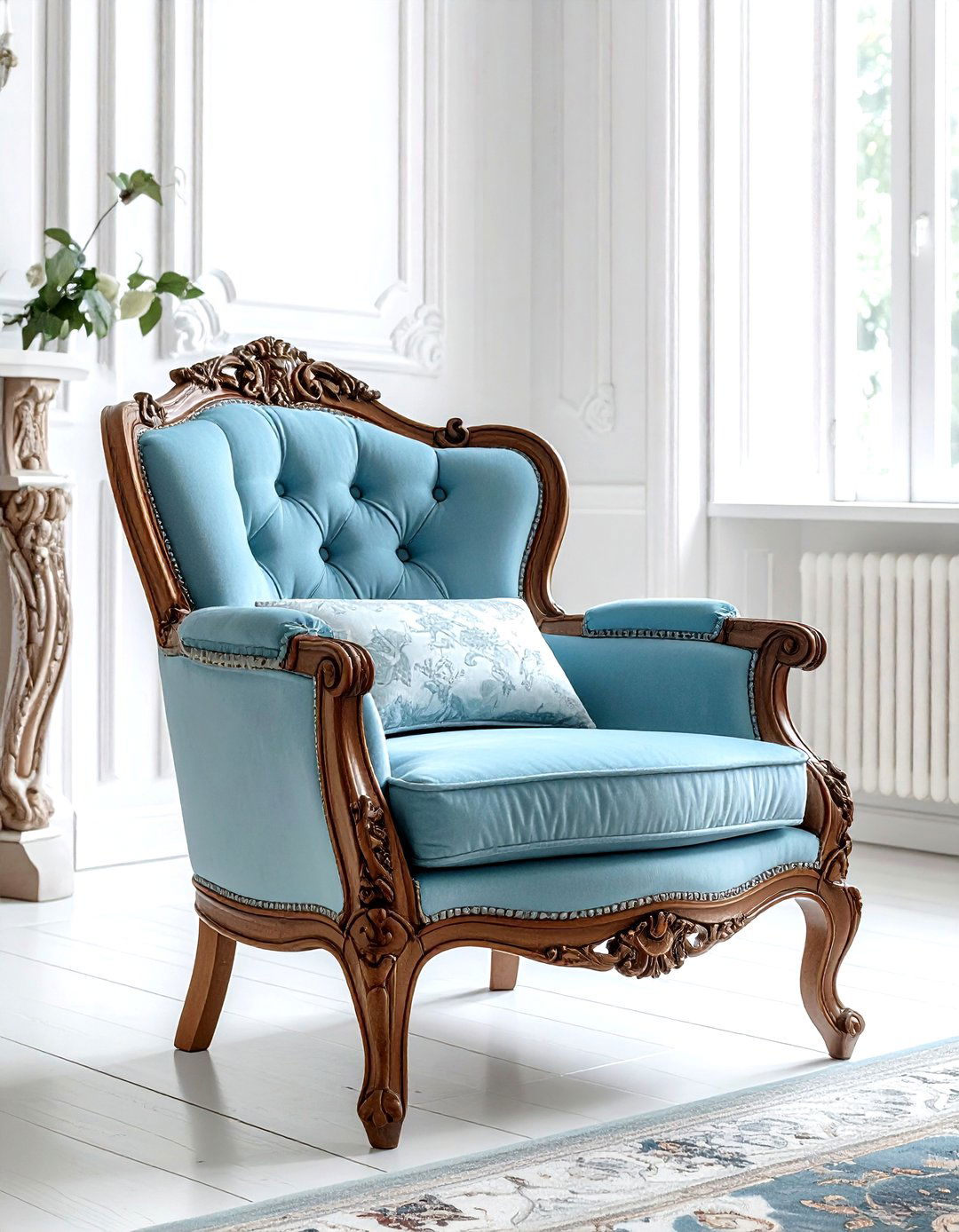 French provincial chair - 30 living room side chair ideas