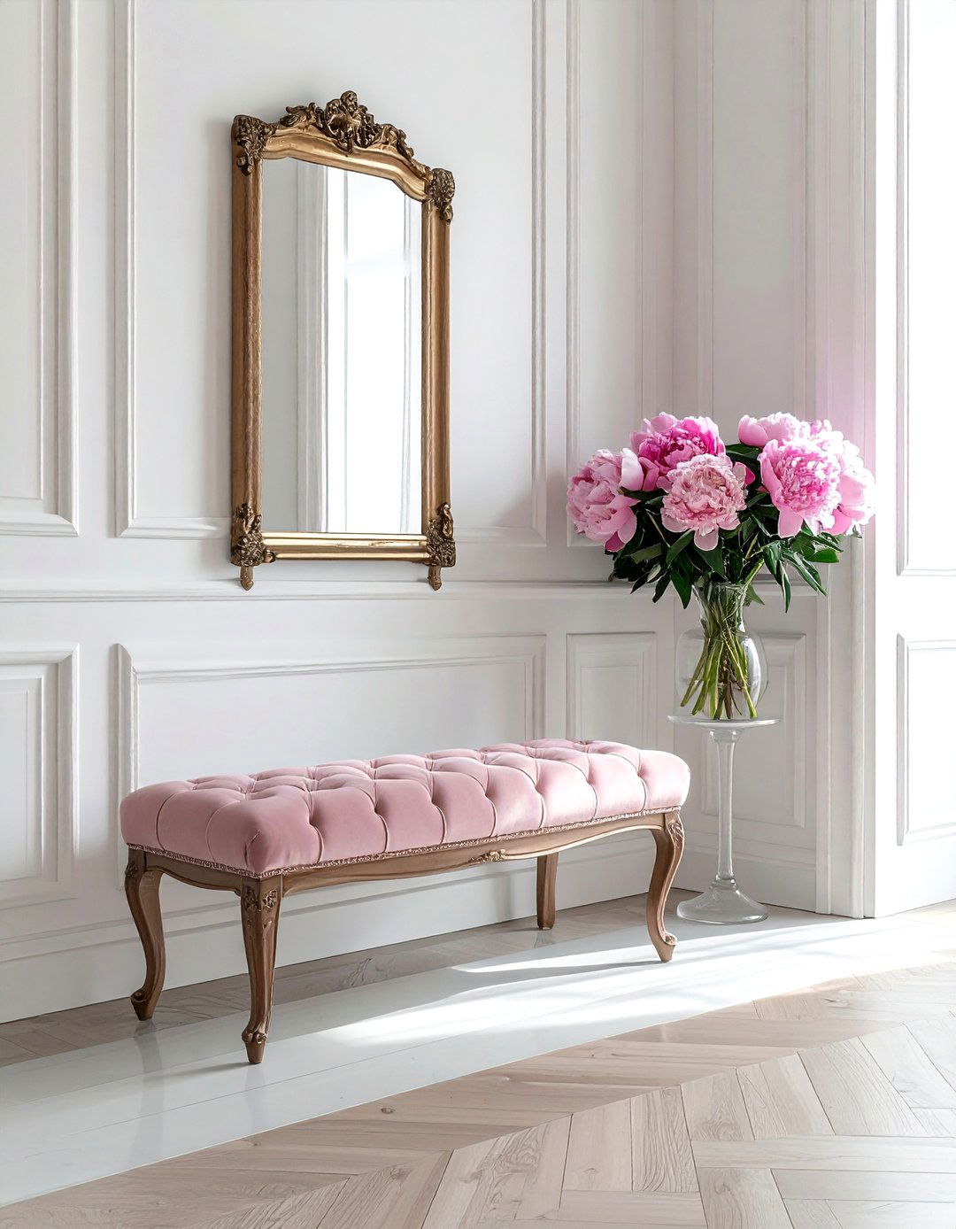 French provincial floor mirror - 30 leaning mirror ideas