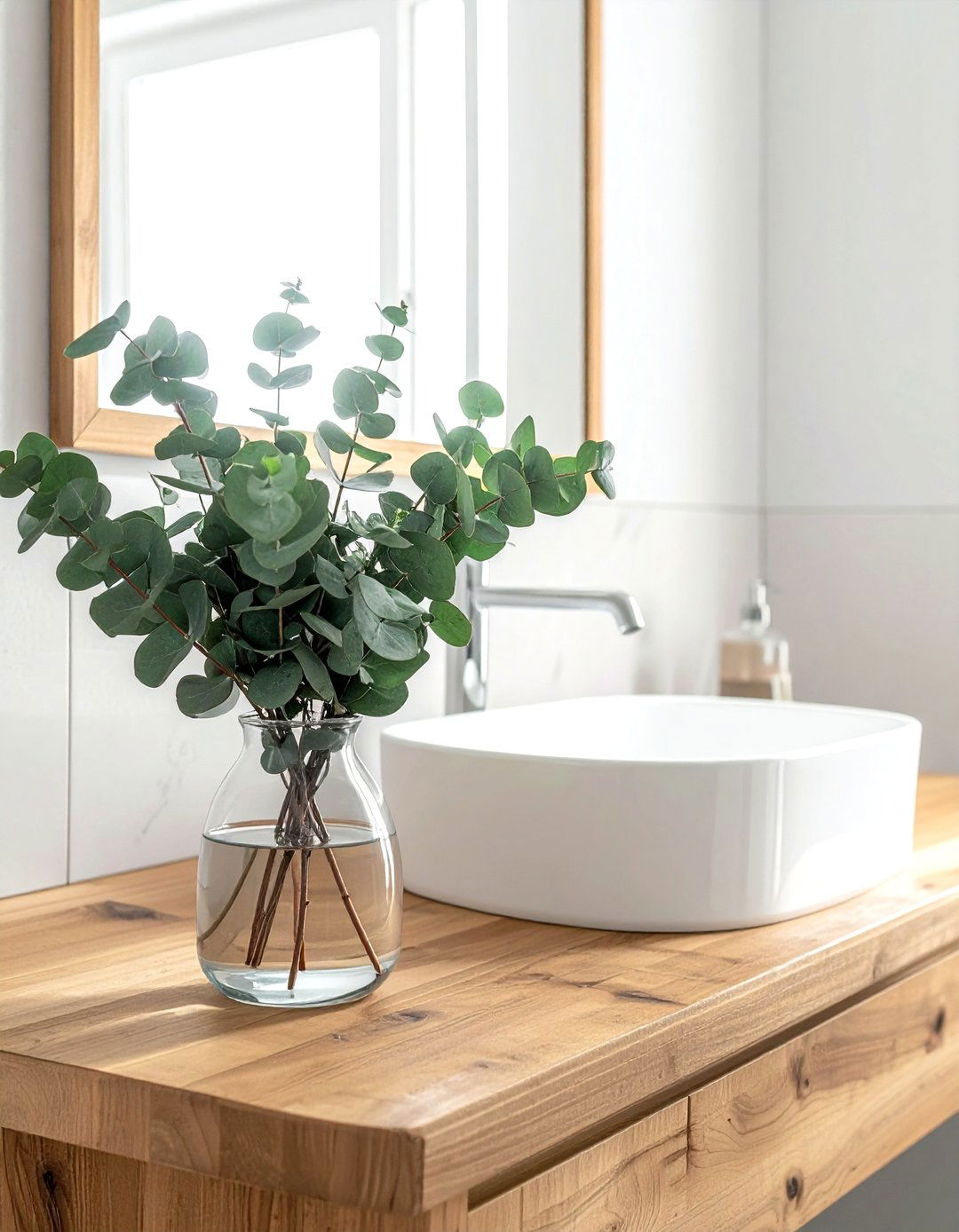 Fresh Eucalyptus Bunch - 30 bathroom vanity accent ideas