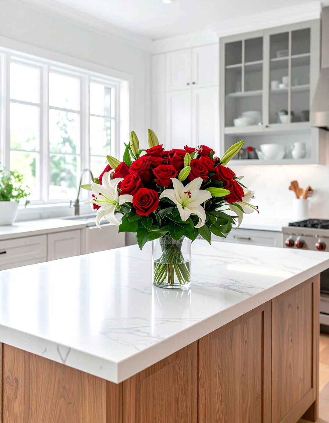 Fresh Flower Bouquet - 30 romantic decor ideas