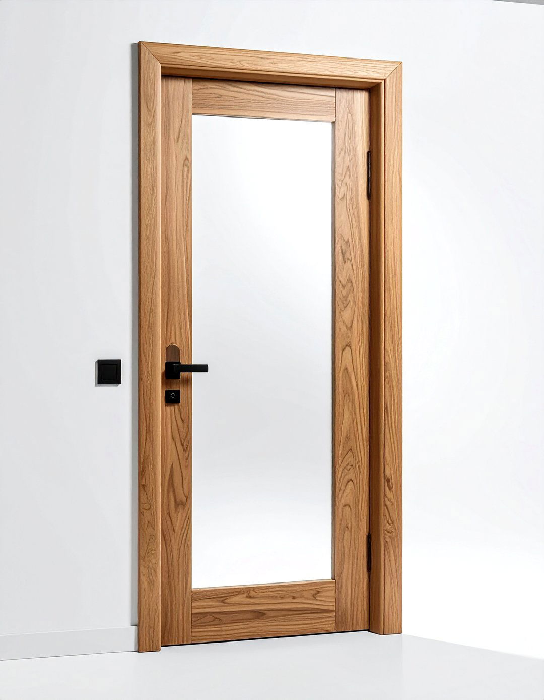 Frosted Glass Door - 30 bedroom door ideas