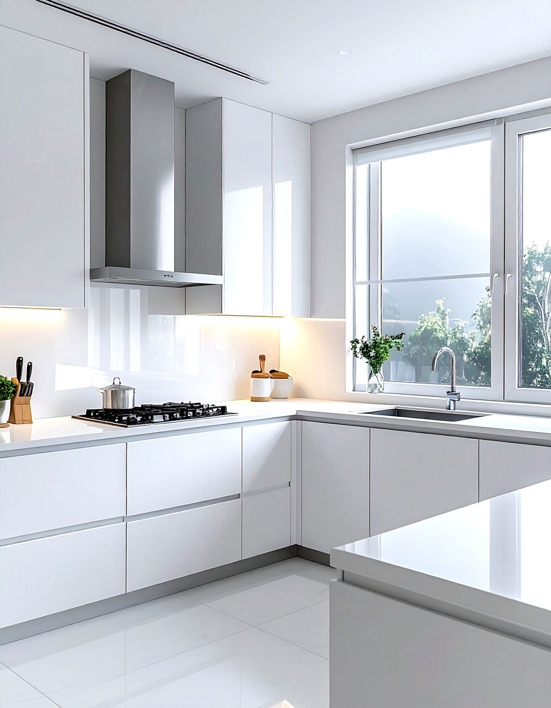 Frosted Kitchen Window - 30 kitchen window design ideas