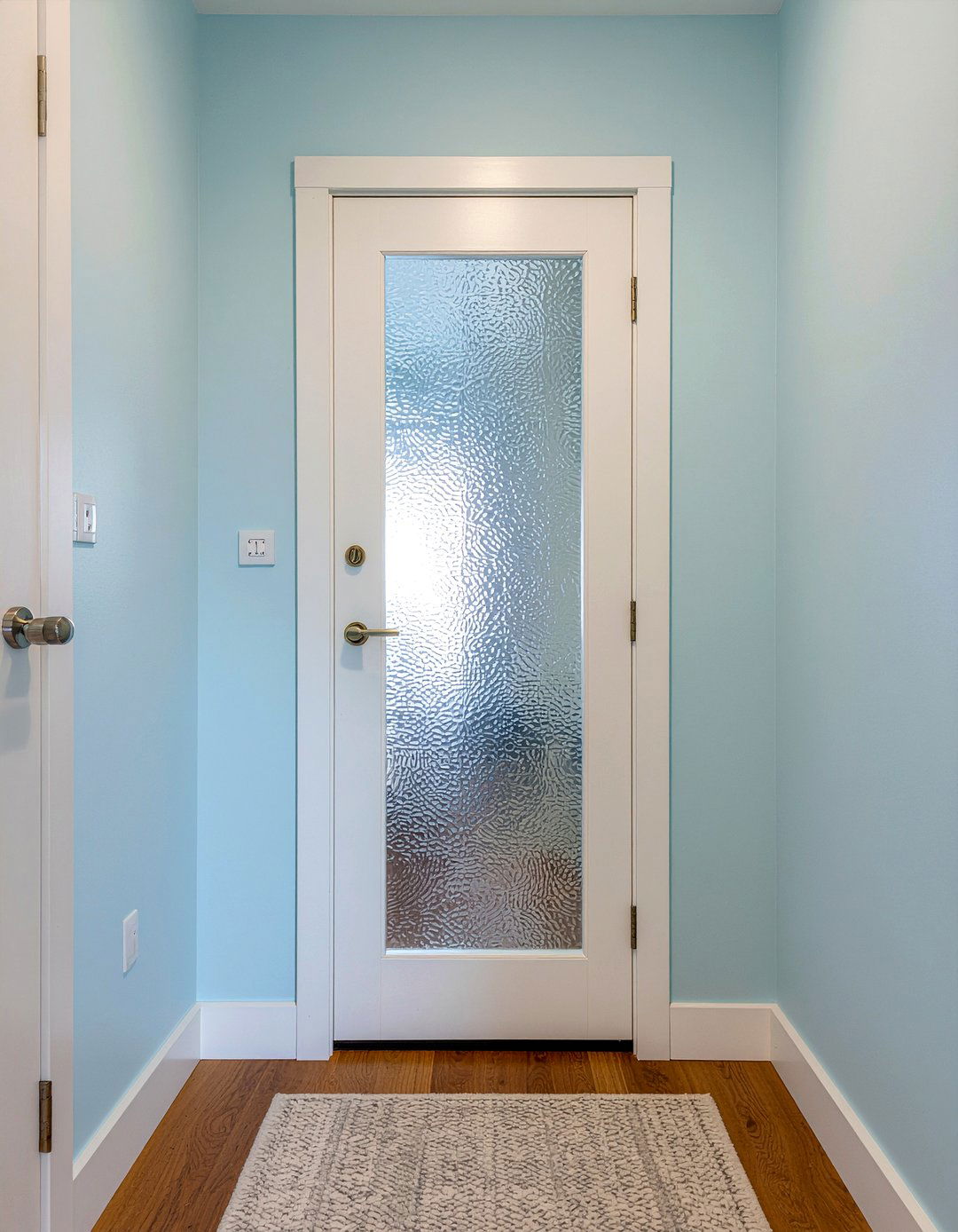 Frosted glass pocket door - 30 frosted glass bathroom ideas