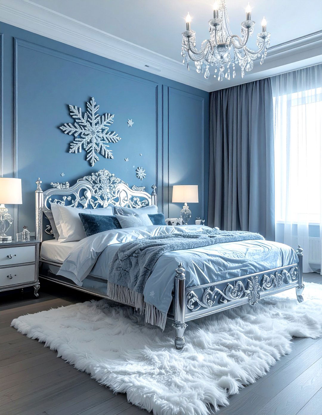 Frozen Bedroom - 30 movie themed bedroom ideas