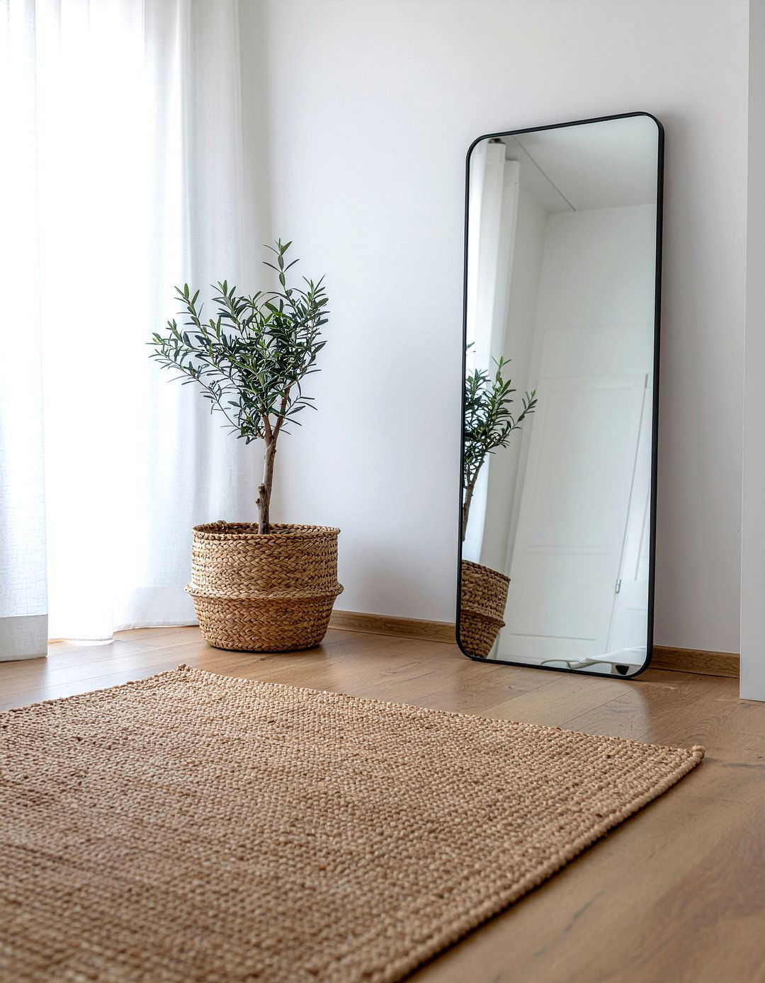 Full Length Floor Mirror - 30 bedroom mirror ideas