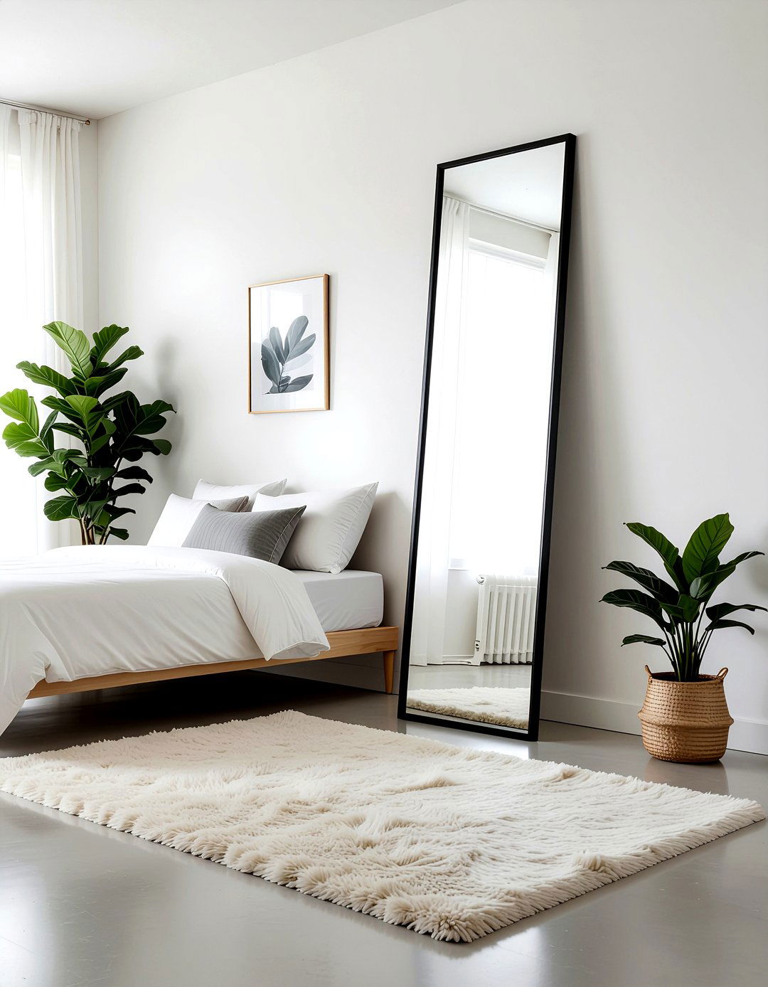 Full Length Floor Mirror - 30 bedroom decorative mirrors