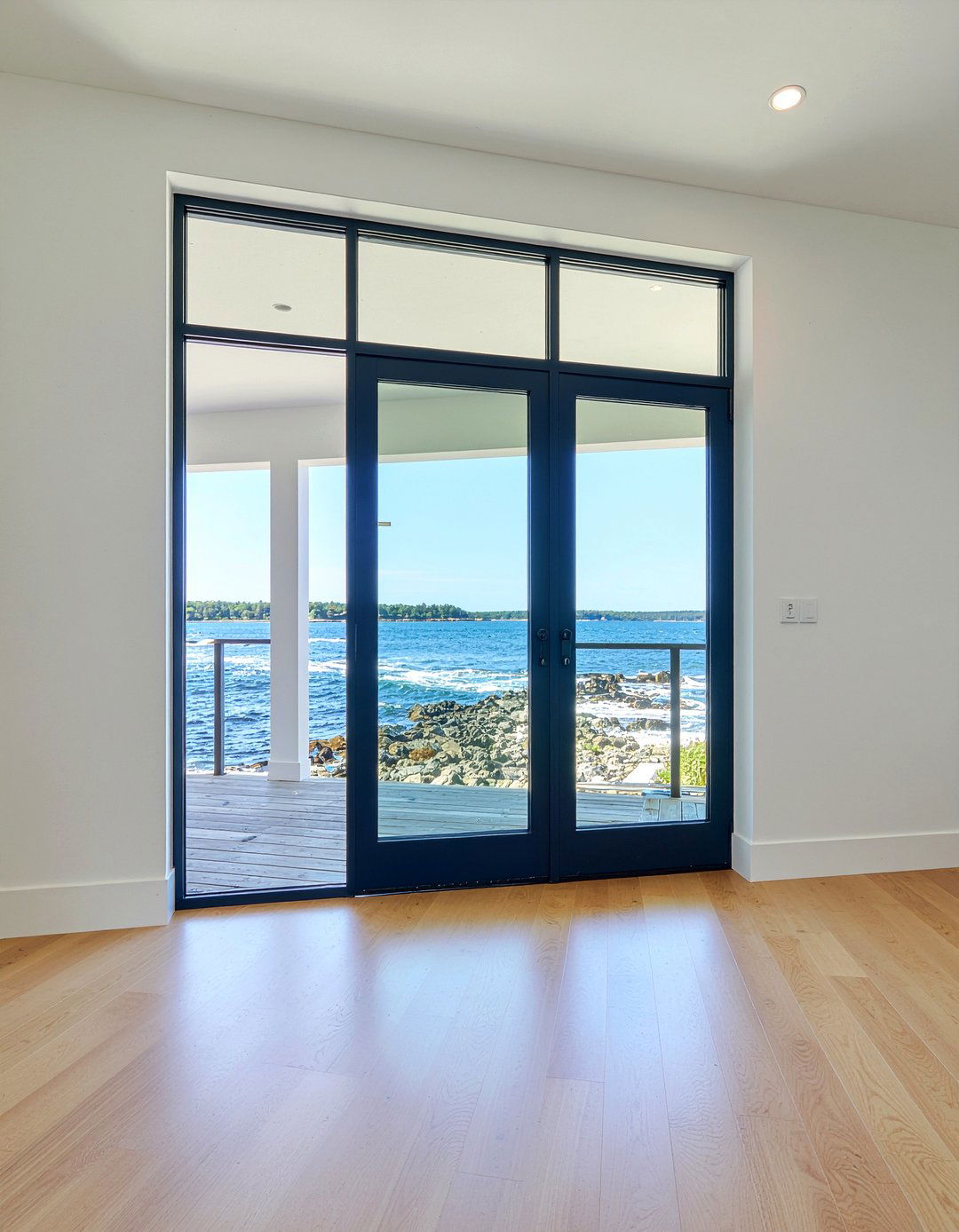 Full lite glass door - 30 kitchen exterior door ideas