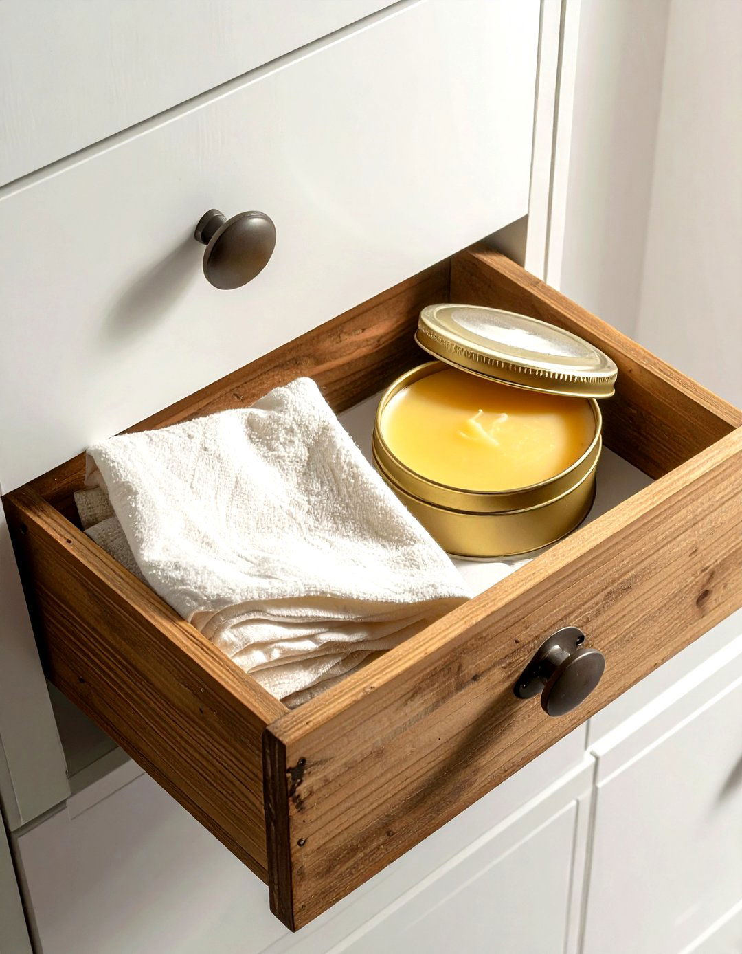 Furniture Wax Storage - 30 dining room drawer organization ideas