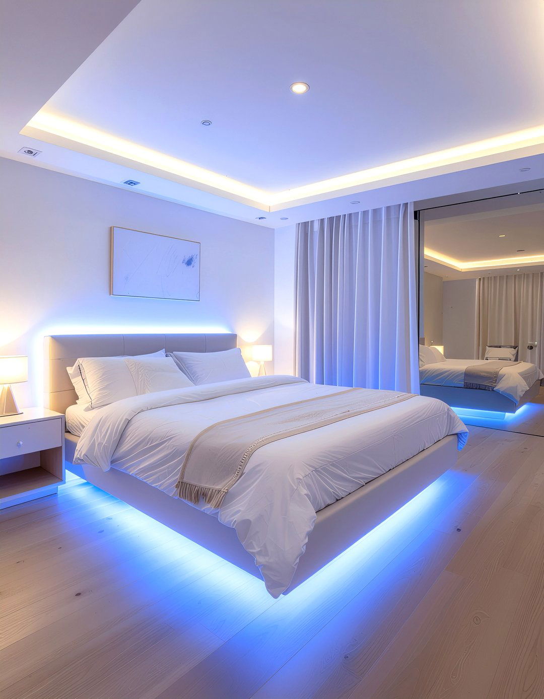 Futuristic Bedroom Lighting - 30 esports bedroom ideas