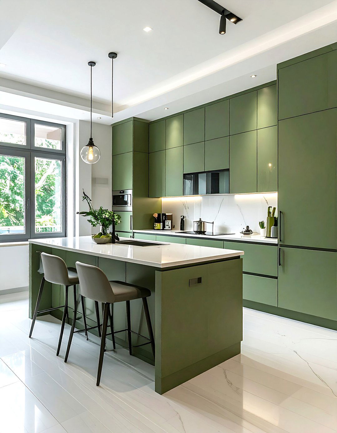 G Shaped Kitchen - 30 kitchen furniture layout