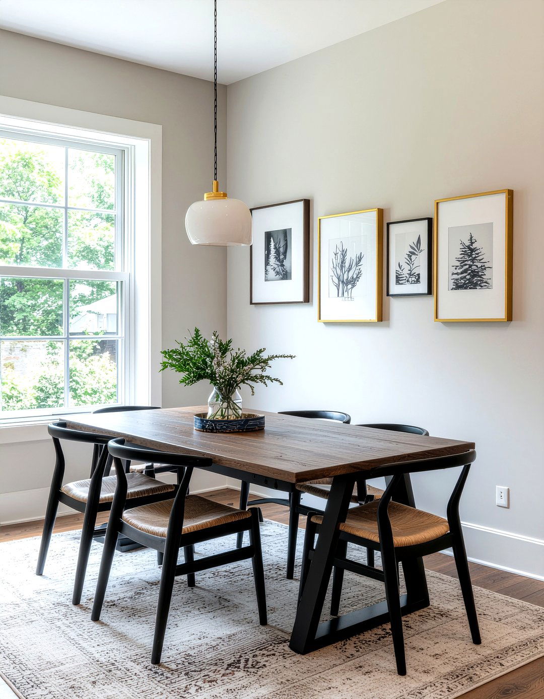 Gallery Wall - 30 dining room accent wall ideas