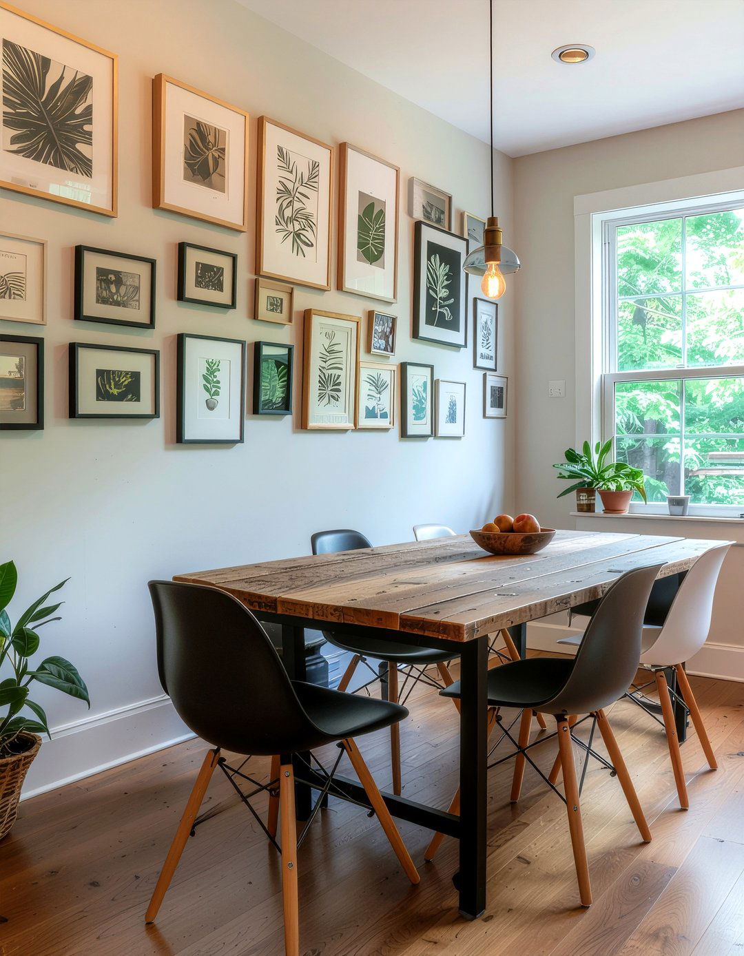 Gallery Wall - 30 dining room statement piece ideas