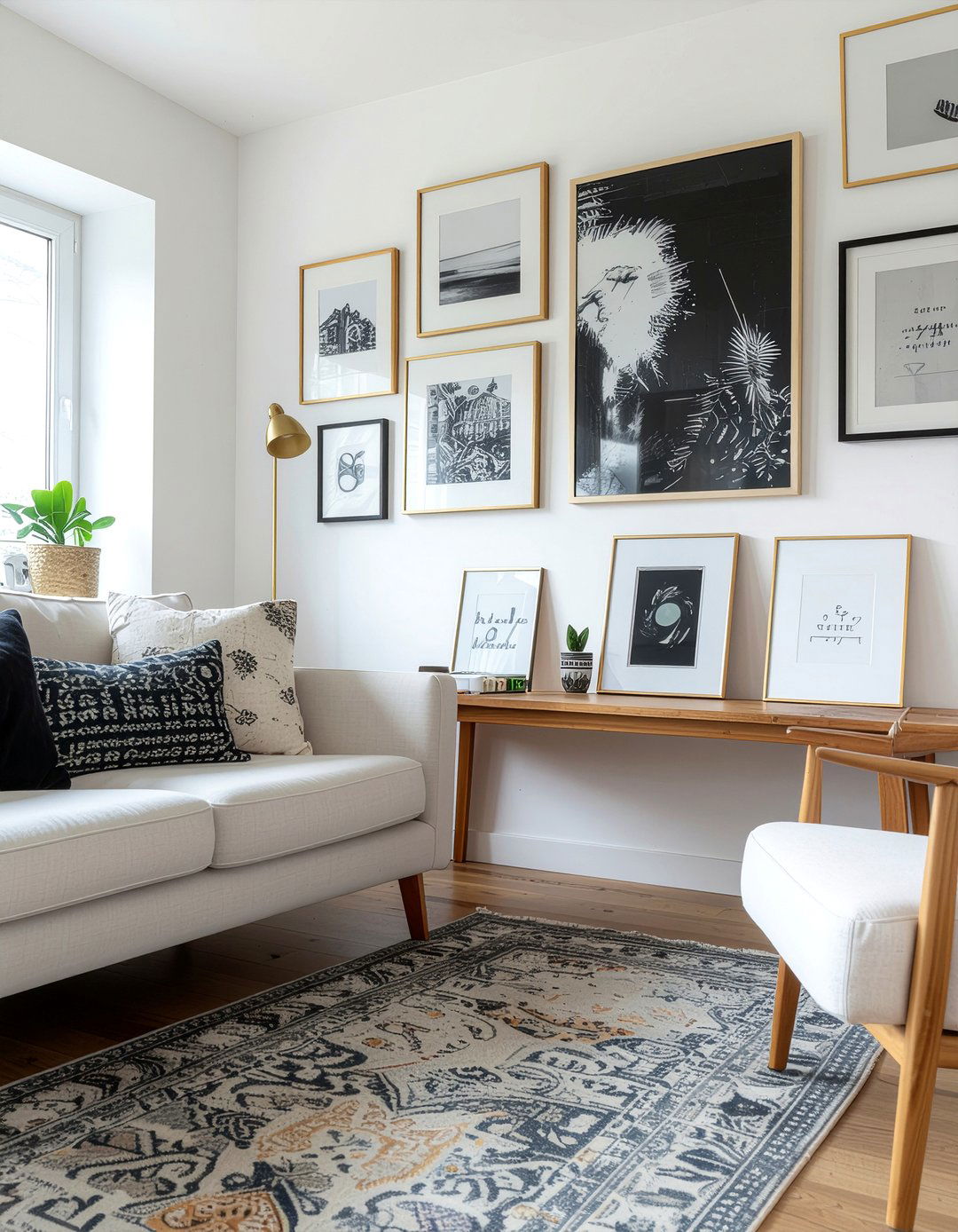 Gallery Wall - 30 dining room update ideas