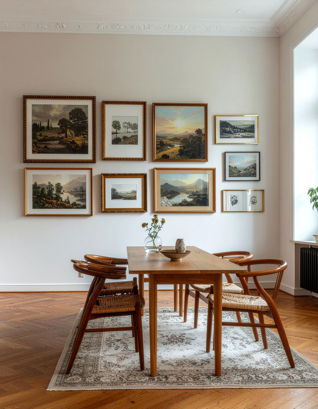 Gallery Wall - 30 English country dining room ideas