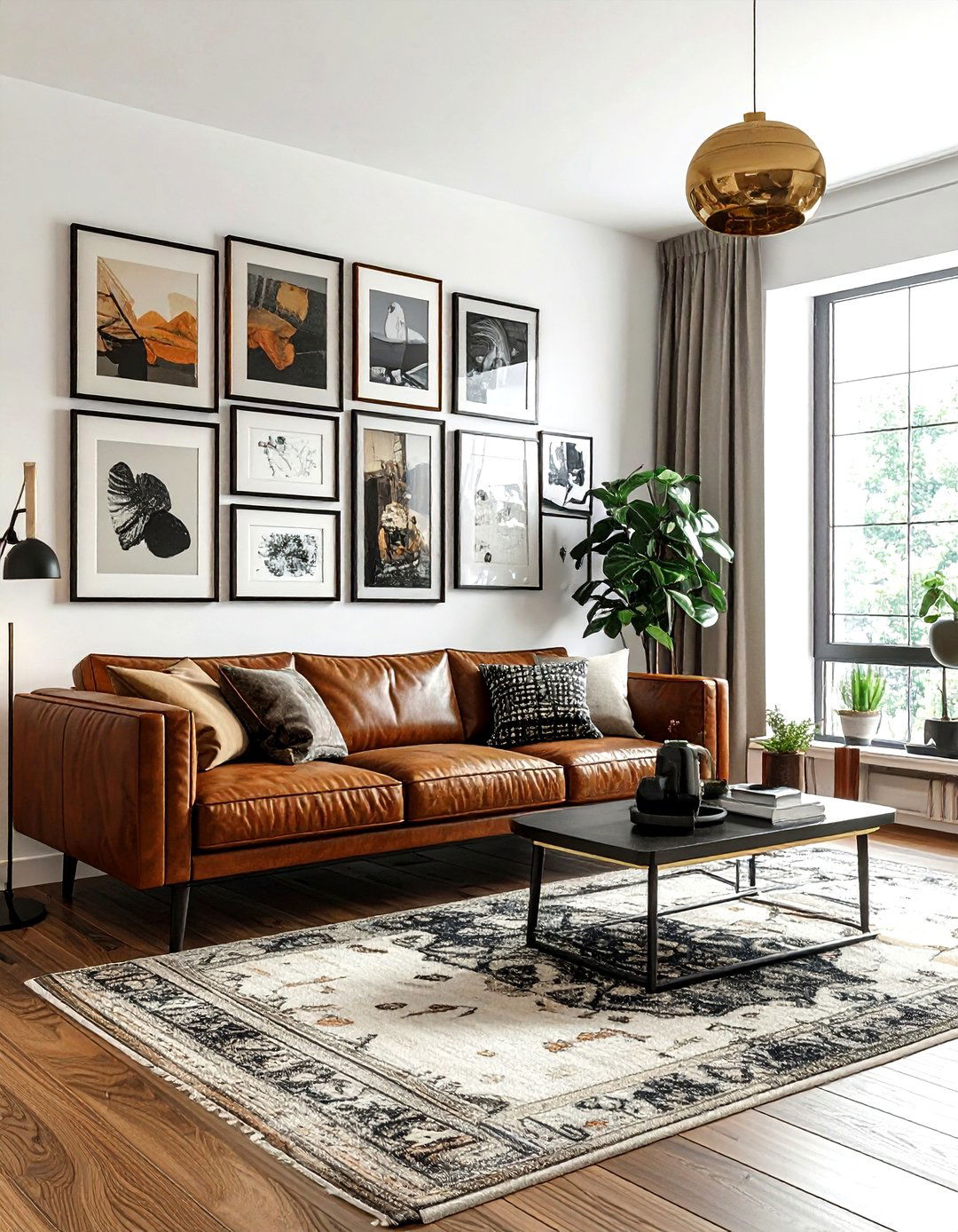 Gallery Wall - 30 living room wall ideas