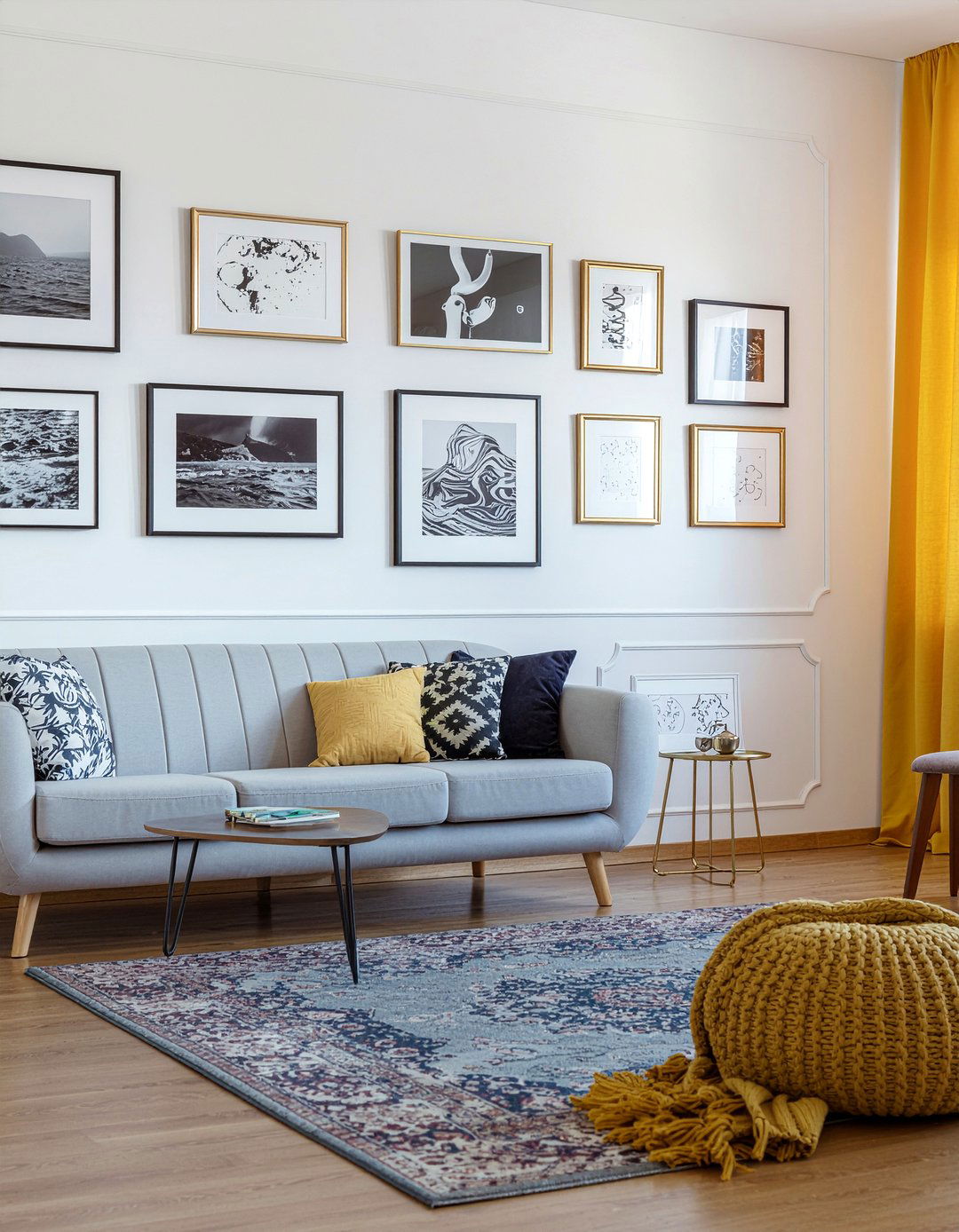 Gallery Wall - 30 living room upgrade ideas