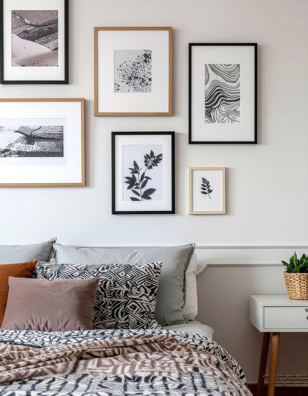 Gallery Wall - 30 bedroom upgrade ideas