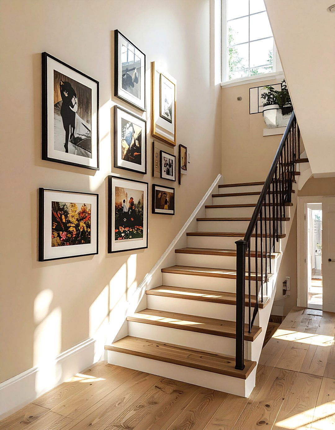 Gallery Wall - 30 staircase wall ideas