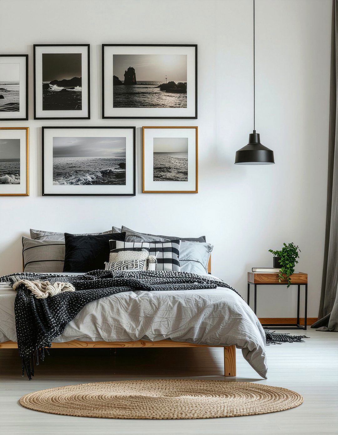 Gallery Wall - 30 weekend bedroom ideas