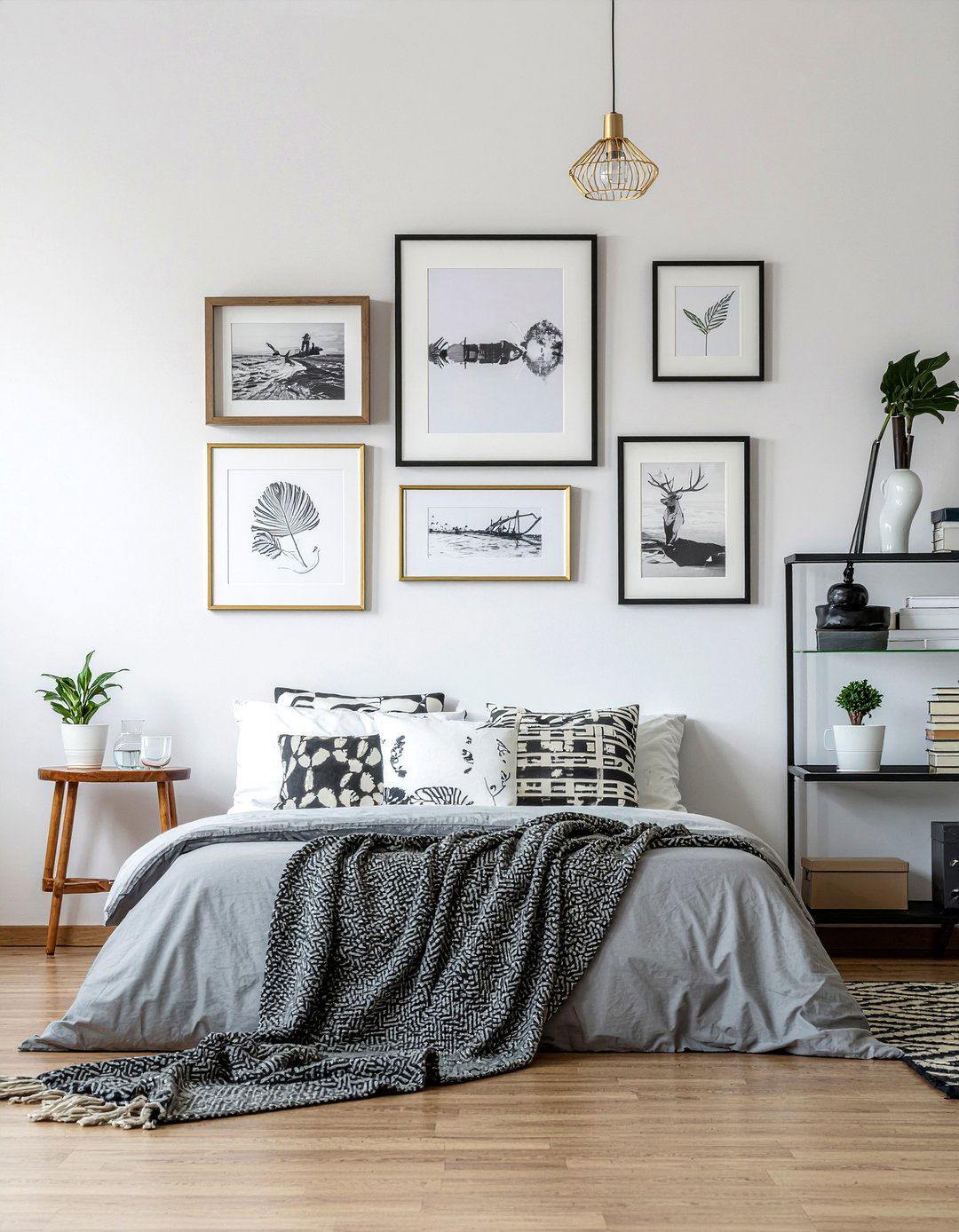 Gallery Wall Bedroom - 30 bedroom decor ideas