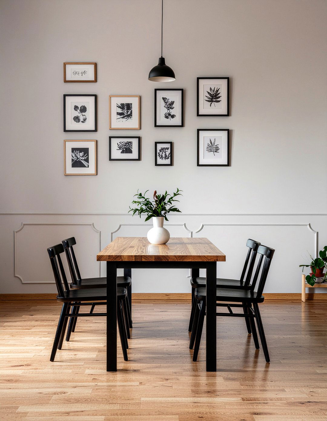 Gallery Wall Dining Room - 30 condo dining room ideas