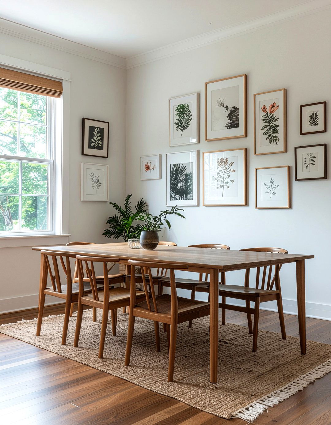 Gallery Wall Dining Room - 30 dining room charm ideas