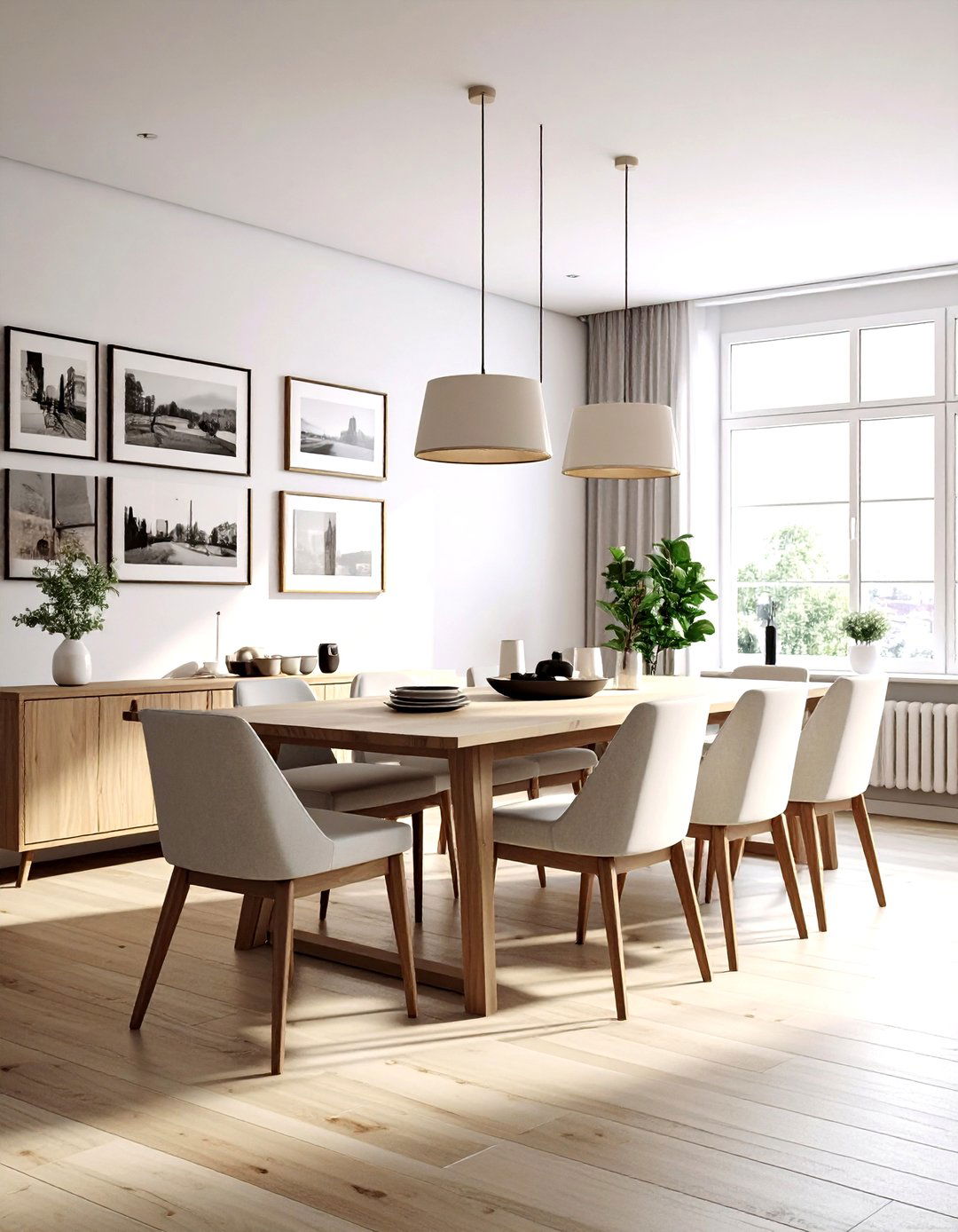 Gallery Wall Dining Room - 30 dining room redesign ideas