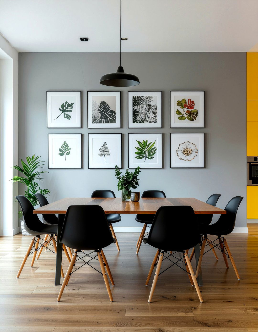 Gallery Wall Dining Room - 30 personal dining room ideas