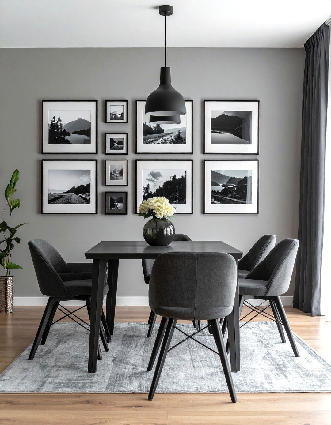 Gallery Wall Dining Room - 30 timeless dining room ideas