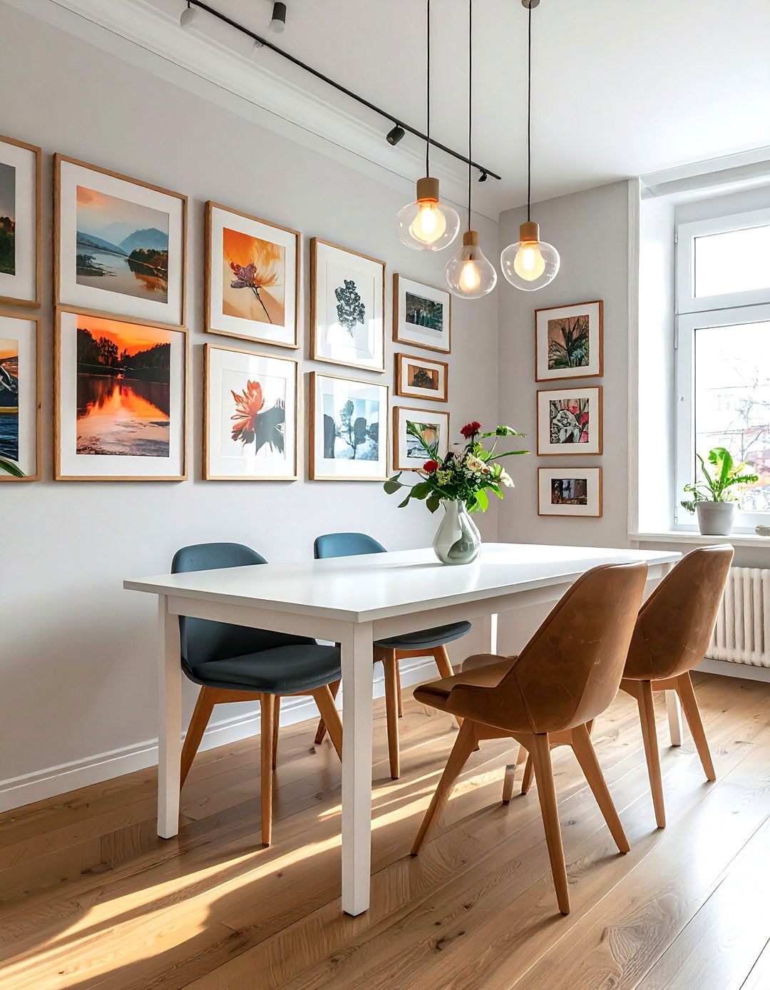 Gallery Wall Dining Room - 30 unique dining room ideas