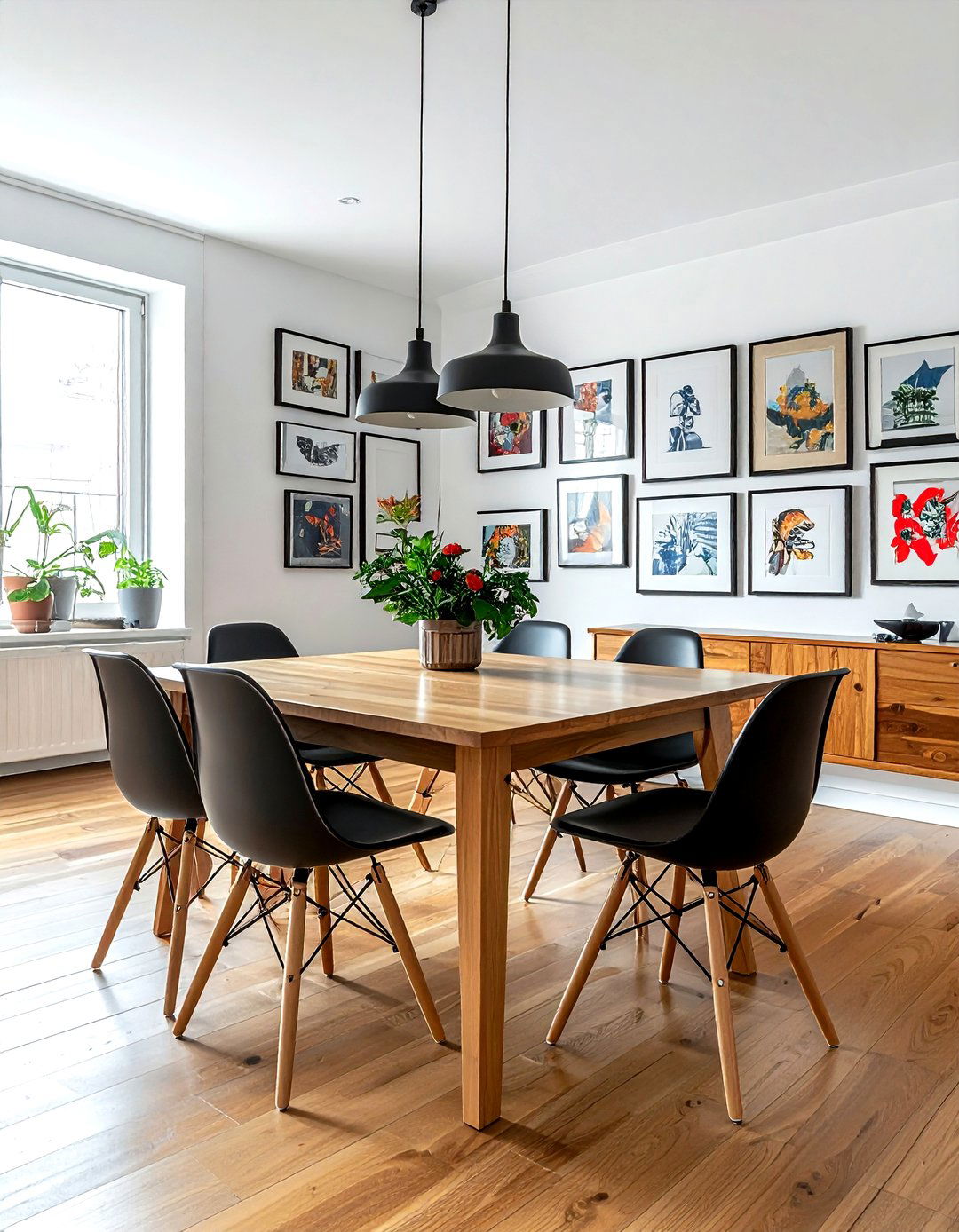 Gallery Wall Dining Room - 30 Brooklyn dining room ideas