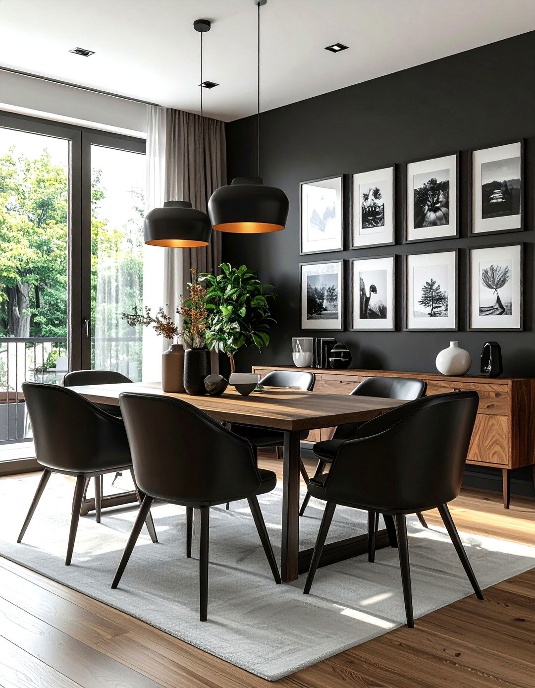 Gallery Wall Display - 30 dining room accent ideas