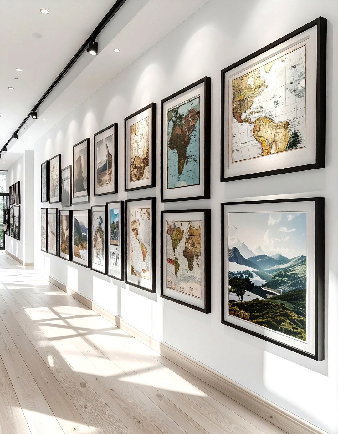 Gallery Wall Frame - 30 souvenir display ideas